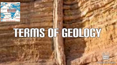 basic geology terms.